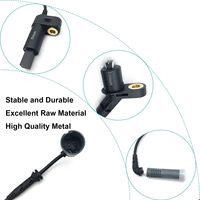 BST Nuevo sensor de velocidad de rueda ABS 34521164651 Juego de 4 de repuesto delantero y trasero para 3-Series E46 Garantía de 1 año