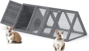 <span class=keywords><strong>Enclos</strong></span> <span class=keywords><strong>de</strong></span> jeu <span class=keywords><strong>pour</strong></span> lapins en bois naturel durable <span class=keywords><strong>pour</strong></span> une utilisation en extérieur dans le <span class=keywords><strong>jardin</strong></span> Habitat <span class=keywords><strong>pour</strong></span> animaux <span class=keywords><strong>de</strong></span> compagnie - Product Image 5