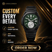 Reloj de Pulsera de Cuarzo de Acero Inoxidable para Hombre con Logotipo Personalizado OEM ODM, Reloj de Negocios de Marca Privada, Suministro de Fábrica