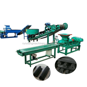 Machine à briquettes de charbon de bois de sciure dure moteur sans fumée grande extrudeuse de charbon de coco broyeur de charbon de bois mélangeur - Product Image 2