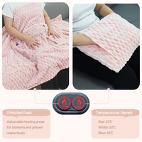 USB Portable Sherpa Polaire Thermique Wrap Châle Matelassé Électrique Chauffant À Capuche PAD Couverture Lavable Hiver Chaud Portable