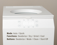 Broyeur De Déchets Alimentaires Rapide De Traitement Alimentaire Maison Produit Machine Composteur Automatique 5,5 l Élimination Déchets Alimentaires