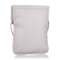 Vente chaude personnalisé unisexe suspendu carte de crédit et porte-passeport étanche portefeuille pochette sac cou sangle OEM accessoires de voyage