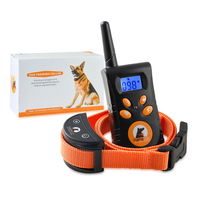 Bip Vibration Statique Étanche Chien Collier De Choc Chien Collier De Formation Télécommande pour un Chien