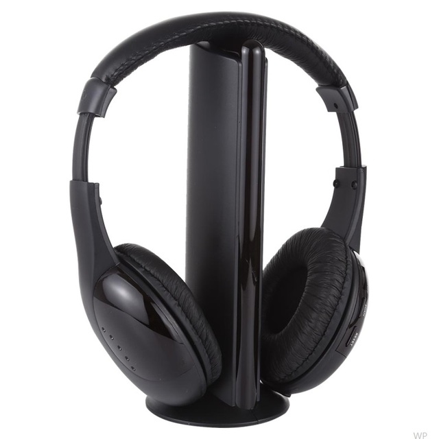 Factory Directly Sell MH2001 Earphones Wireless Hi-Fi 5 in 1 Receiver + Emitter High Quality Wireless Tv Headphone Custom