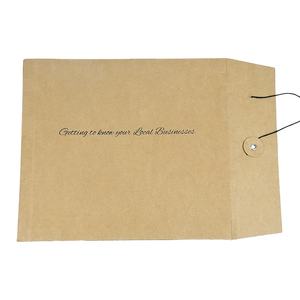 Enveloppes d'expédition en papier kraft fantaisie A4 personnalisées avec impression offset pour vêtements - Product Image 4