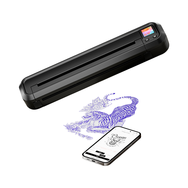 Portable A4 Thermal Printer for Tattoo Transfer Machine New Condition Label Printer for Export Foreign Trade Products in Stock