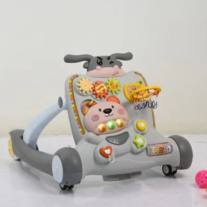 Grand trotteur pour bébé confortable à vendre pas cher nouveau modèle Simple BabyWalkers modèle trotteur pour bébé Tricycle roues silencieuses - Product Image 1
