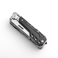 Couteau multifonction pliable de poche pour le camping et la survie 6 en 1 avec ciseaux, tournevis, brise-vitre