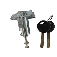 Serrure de porte avant gauche de remplacement automobile avec cylindre de serrure à clé 51217035421, accessoires de quincaillerie pour carrosserie de véhicule