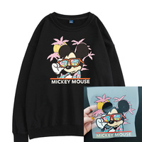 Patchs de vêtements personnalisés en PVC lavable pour transfert thermique DTF, pour sweat-shirt, t-shirt, décoration de vêtements DIY