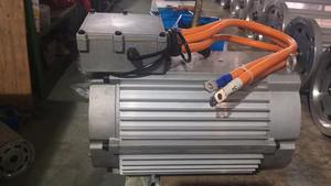 10kw 96v avaliado pico 20KW AC motor de indução com spline interno para conectar com o diferencial do eixo traseiro pronto para ir - Product Image 2