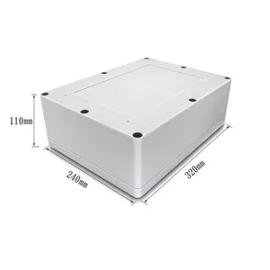 ABS IP65 Cajas de conexiones eléctricas impermeables de plástico Caja de distribución de interruptores impermeable para exteriores