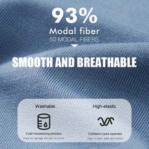 Sous-vêtements de luxe Madal pour hommes, taille moyenne, logo personnalisé, taille réelle, caleçon respirant confortable et élégant avec boîtes personnalisées - Product Image 5