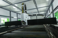 Machine de découpe laser à fibre CNC de type portique à table échangeable pour tôles métalliques, fournisseur chinois RAYMAX
