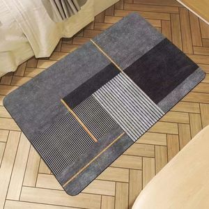 <span class=keywords><strong>Tapis</strong></span> de bain ovale carré antidérapant absorbant l'<span class=keywords><strong>eau</strong></span> pour salle de bain, <span class=keywords><strong>tapis</strong></span> de douche en velours cristal avec <span class=keywords><strong>tapis</strong></span> de porte en caoutchouc - Product Image 4