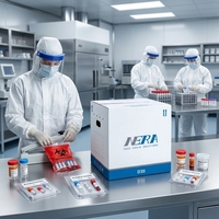 Boîte de transport isotherme NERA série D économique pour la chaîne du froid, avec options VIP+EPP et prête pour capteur IoT, pour la chaîne du froid pharmaceutique et biologique