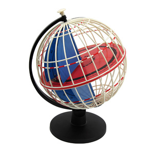 Modèle pédagogique d'instrument géographique Qinghua 34009, modèle de la latitude et de la longitude terrestres, 32 cm, taille moyenne, fourni directement par l'usine - Product Image 3