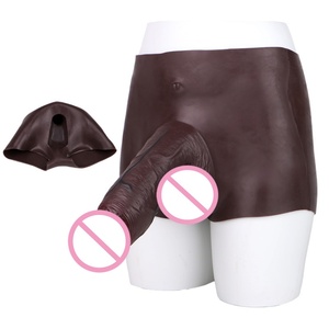 Realistic Hollow Strap-On <b>Dildo</b> PantiesTransgender Clothing Adult Toys Ultra Elastic Anal G Spot Play Sex Toys for Gay Couples - Product Image 1