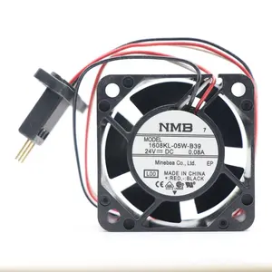 NMB A90L-0001-0510 1608KL-05W-B39 24V DC 4020 40X40X20mm 0.07/0.08A فانوك مضاعفات سائق مايكرو التبريد مروحة 1608KL-05W-B39-L00