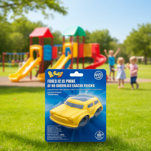 Kids Mini <b>Pocket</b> Toy Car <b>Plastic</b> Road Play Vehicle BOPP Packed - Product Image 3