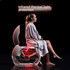 Toalete Inteligente em Forma de Ovo, Totalmente Automático, Sanitário com Limpeza Automática, Banheiro Inteligente com Assento Aquecido - Product Image 5