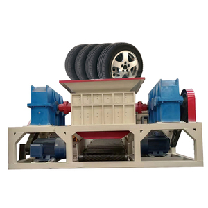 Petite machine de broyage de métaux à double arbre avec moteur et engrenage, haute efficacité, capacité de traitement de 500-2500 kg/h - Product Image 4