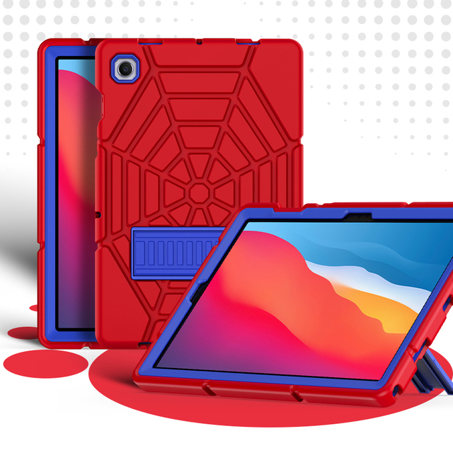 Soft Silicone Case Rugged Stand Kids Tablet Cover Case for Samsung Galaxy Tab A8 10.5 Inch X200 X205 X207 Cases