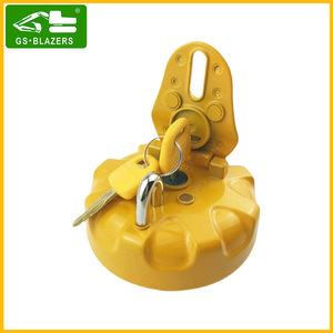 Bouchon de réservoir de carburant pour excavatrice GS BLAZERS, en alliage d'aluminium, Sany, haute qualité, antivol, couvercle de réservoir de diesel - Product Image 1