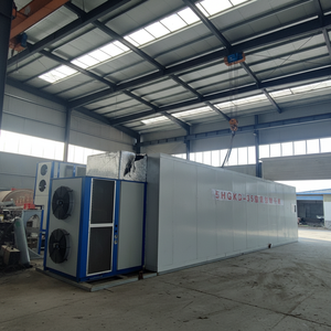 Aire caliente Circulación Combustible Gas Hami Melón Calabaza blanca Cilantro Limpieza Blanqueo y secado Línea de producción - Product Image 4