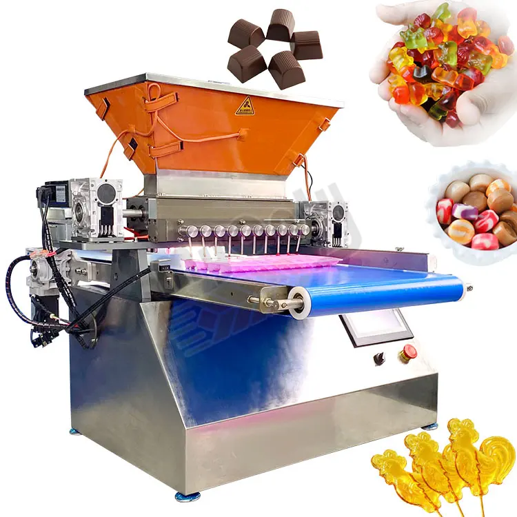 Desktop Chocolade Fruit Gelei Maken Semi-Automatische Soft Candy Depositor Multi Vitamine Gummy Machine