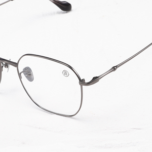 Ultra Light Titanium Rectangle <b>Eyeglasses</b> Full Rim Unisex Adult Vision Correction <b>Frames</b> Solid Color Lightweight Design - Product Image 3