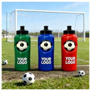 Botella de Agua Deportiva Portátil de Plástico con Diseño Moderno y Ecológico LINKOR, Personalizable con Logotipo, Desmontable, en Colores Naranja, Rojo, Blanco y Morado - Product Image 1