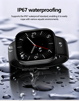 Montre Connectée avec Fonction d'Appel Écran Tactile Compatible iPhone Android