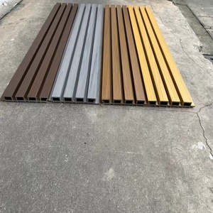 Thế hệ thứ hai WPC tường bảng điều khiển bên ngoài ốp ngoài trời Gỗ nhựa <span class=keywords><strong>composite</strong></span> <span class=keywords><strong>Panels</strong></span> bề mặt hạt gỗ WPC tường Hội Đồng Quản Trị - Product Image 6