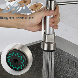 Fregadero de Cocina de Acero Inoxidable Wayon con Estación de Trabajo Oculta, Enjuagador de Vasos y Cascada - Product Image 5