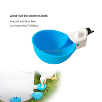 Abreuvoir automatique en plastique de haute qualité YYC pour volailles, bol à eau pour poulets, gobelet à eau pour poulets