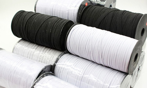 Grosir disesuaikan 2 3/4 inci pita elastis poliester warna-warni - Product Image 3