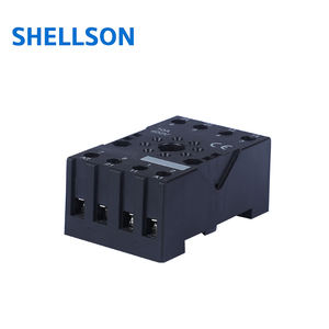 مرحل كهرومغناطيسي عالي الكفاءة 2Z 3Z مصغر 5A/10A W/12.8VA مع زر اختبار ضوء LED واقي من الإيبوكسي - Product Image 3