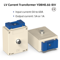 Transformateur de courant basse tension industriel 0,66 kV Classe 0,5 Certifié CE pour la surveillance de puissance et la mesure de l'énergie 60A