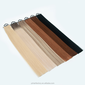 ผมต่อแบบธรรมชาติคุณภาพสูง ชนิด Butterfly Weft Genius Wefts แบบไร้รอยต่อ ผมเวอร์จิ้นแท้  แบบ Double Drawn - Product Image 3
