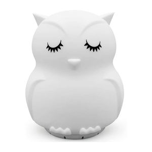 Veilleuse portable en forme de hibou avec sons blancs pour soulager le stress et favoriser le sommeil – Machine à sons pour bébé - Product Image 1