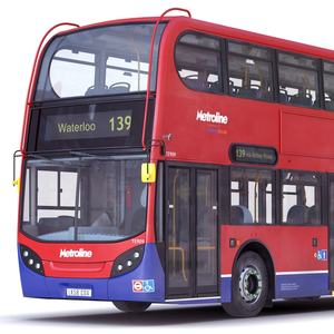 Modellino in Scala 1:15 di Autobus a Due Piani di <span class=keywords><strong>Londra</strong></span>, Giocattolo Personalizzato <span class=keywords><strong>per</strong></span> Bambini - Product Image 5