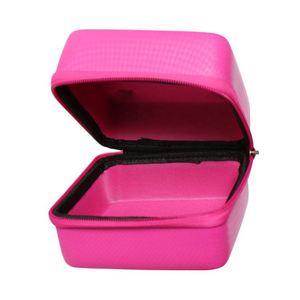 Estuche de pañuelos personalizado rosa impermeable de EVA, caja de pañuelos rígida de cuero y PU EVA para coche y hogar, embalaje de papel de pañuelos - Product Image 5