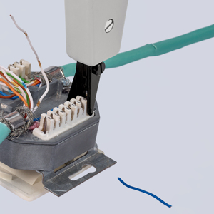 KNIPEX 97 40 10 เครื่องมือเดินสายไฟสำหรับแอลเอสเอพลัสและแบบเดียวกัน 175 มม. - Product Image 3