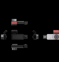 Caméra de tableau de bord étanche 2K WIFI à double objectif IPS de 1,97 pouce avec garantie d'un an pour voiture (garantie de 12 mois)
