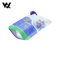 Sachets d'emballage personnalisés en aluminium anti-fuite avec bec verseur pour bijoux, crèmes de sécurité, cosmétiques, soins de la peau et masques faciaux à la boue