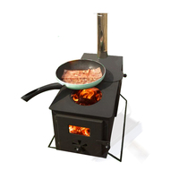 2025 BBQ/Four poêle à bois avec bolier