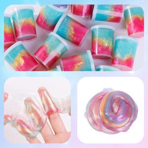 Kit de slime Galaxy pour enfants, jouets anti-stress, récompenses pour la classe, slime extensible et non collant pour filles et garçons - Product Image 4