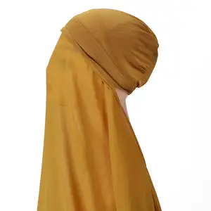 Yomo Factory New Women's Head Scarf Soft Transpirable Malasia Indonesia Listo para usar Conjunto de pañuelo para la cabeza envuelto para mujer